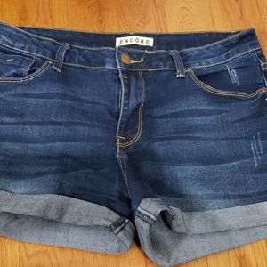 Encore jean shorts